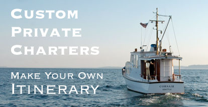 Custom Skippered Charters in Seattle